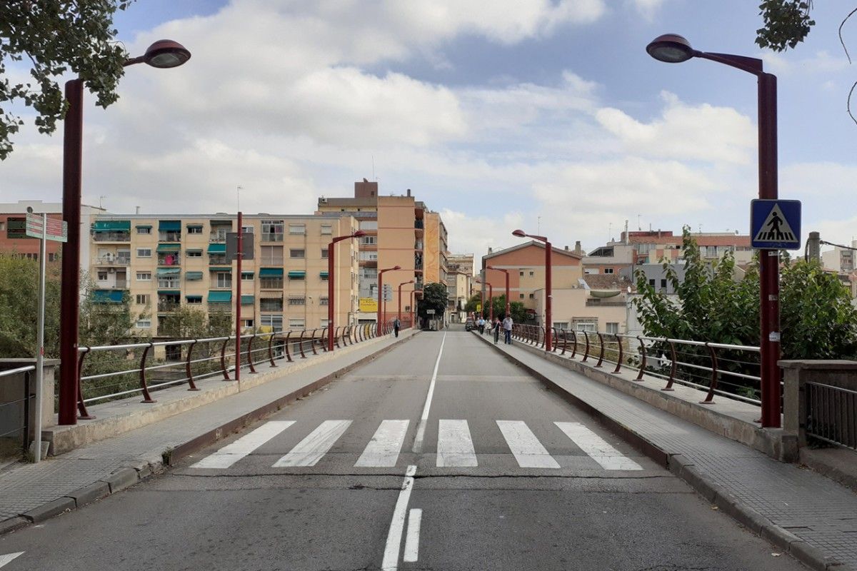 El pont del carrer Sant Joan 