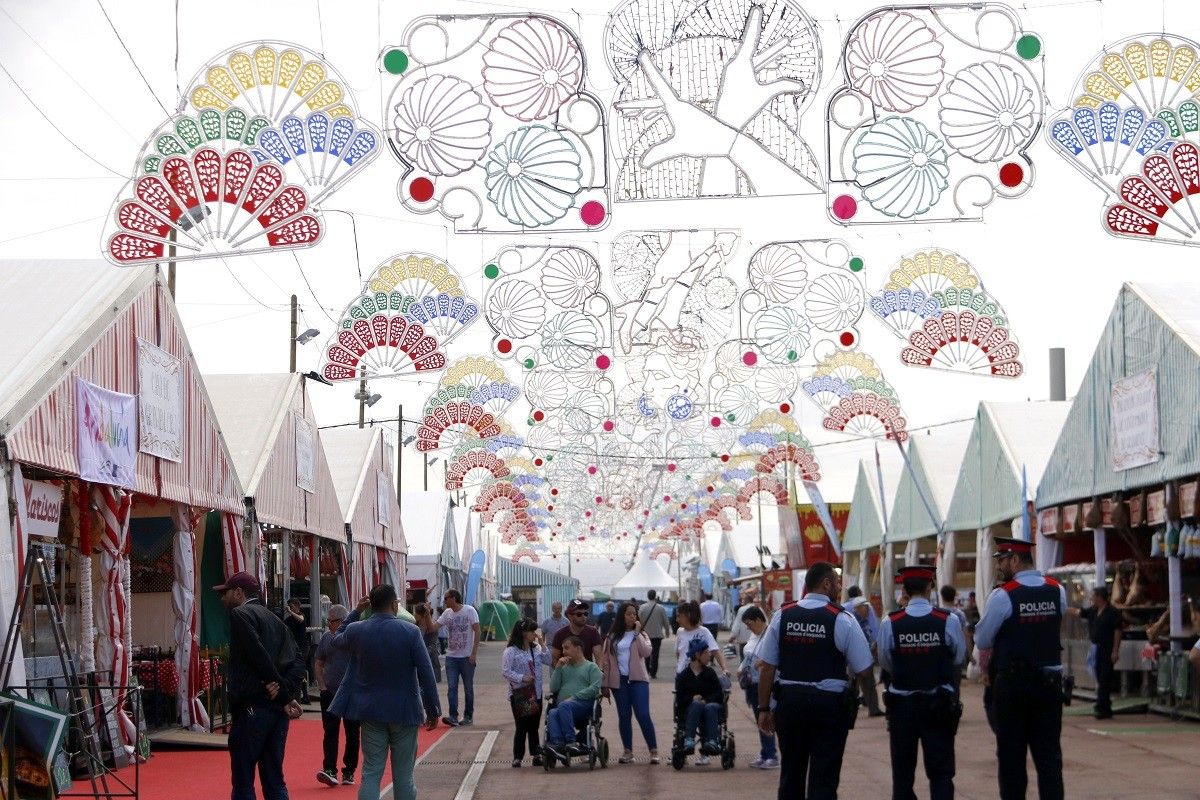Imatge d'arxiu de la Feria de Abril a Barcelona