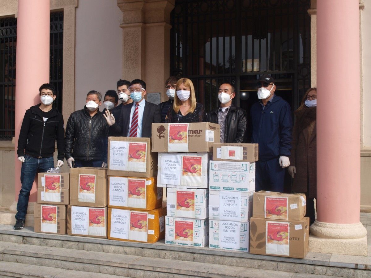 La comunitat xinesa de Rubí donarà 8.000€ en material preventiu del coronavirus 