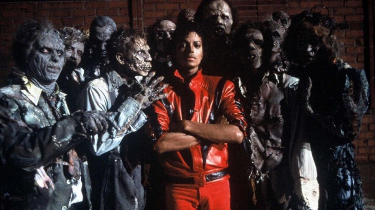 Michael Jackson en el videoclip de "Thriller"