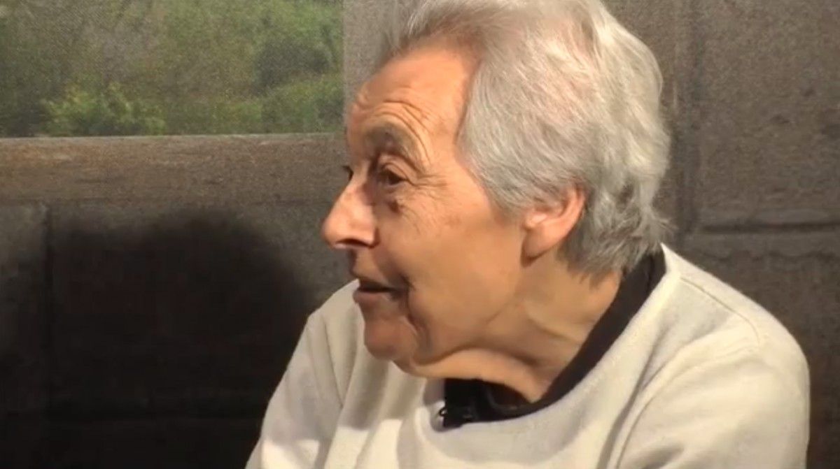 Maria Rusiñol, en una entrevista l'any 2013