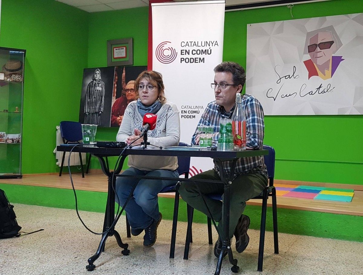 Ànnia García i Andrés Medrano, En Comú Podem Rubí