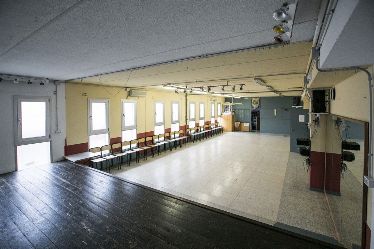 Sala d'actes del Centre Cívic Ca n'Oriol