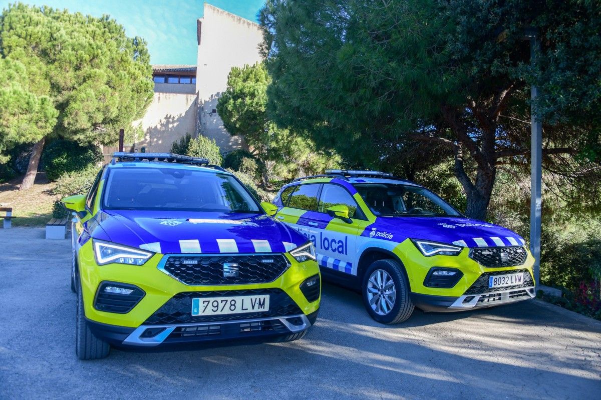 Els dos nous vehicles de la Policia Local de Rubí
