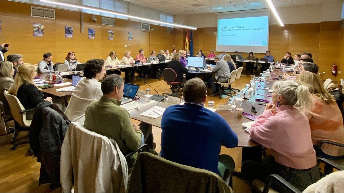 Ple d'aprovació del Pressupost del Consell Comarcal del Vallès Occidental