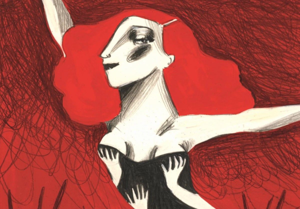 Il·lustració d'Ignasi Blanch per la portada del llibre 