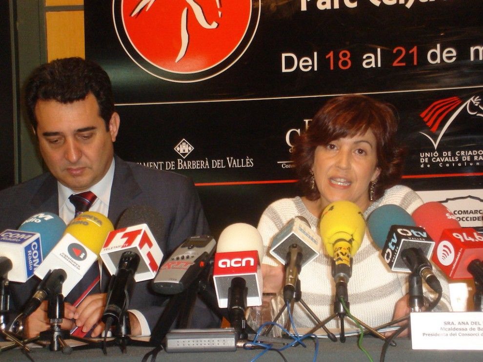 Manuel Bustos i Ana del Frago en una imatge d'arxiu