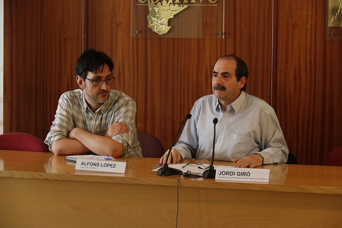Jordi Giró (dreta) en una imatge d'arxiu