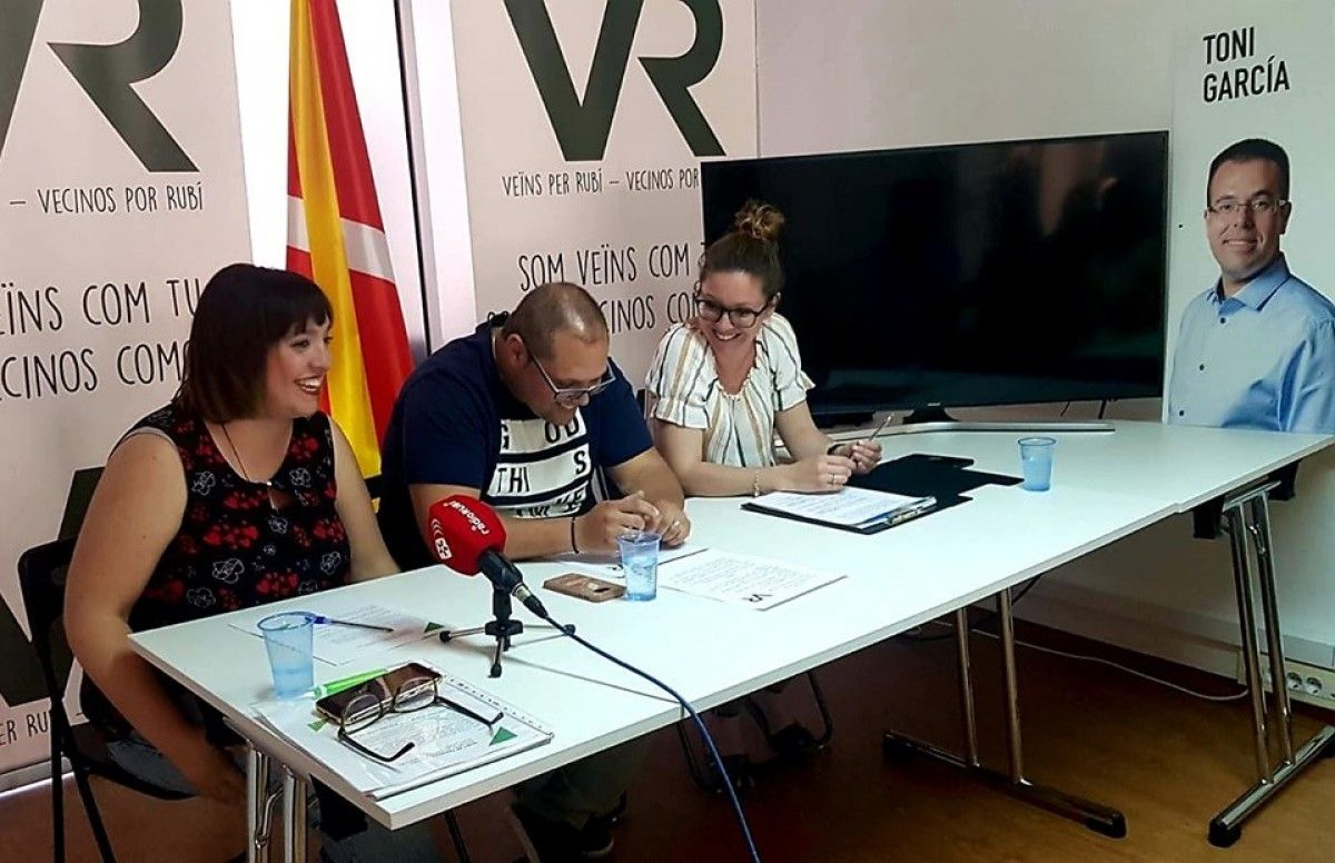 Veïns per Rubí ha presentat les propostes socials del programa electoral