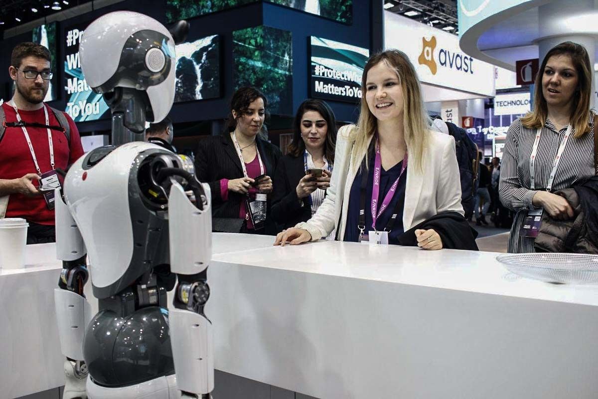 Un robot al MWC 2019