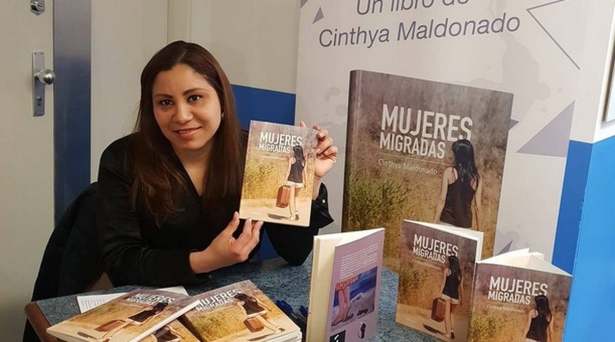 Cinthya Maldonado, autora de Mujeres migradas