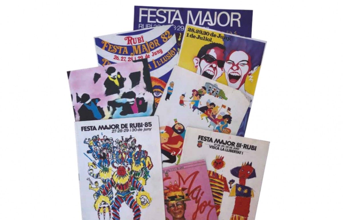 La mostra de cartells de Festa Major es podrà visitar del 20 de juny al 12 de setembre