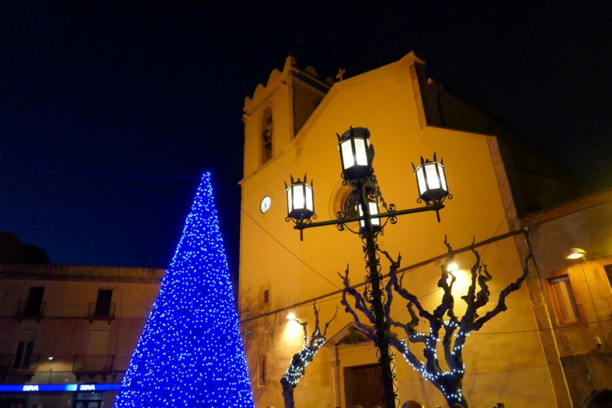 Llums de Nadal a Castellbisbal, l'any 2018