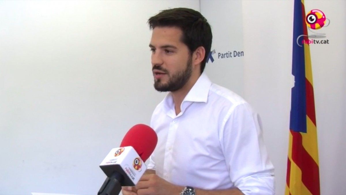 Víctor Puig, el dia que va anunciar el trencament amb el PDECat