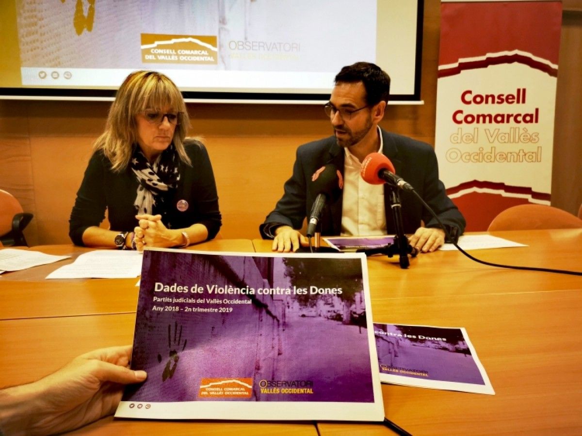 Presentació de l'informe sobre les dades de violència masclista al Vallès Occidental