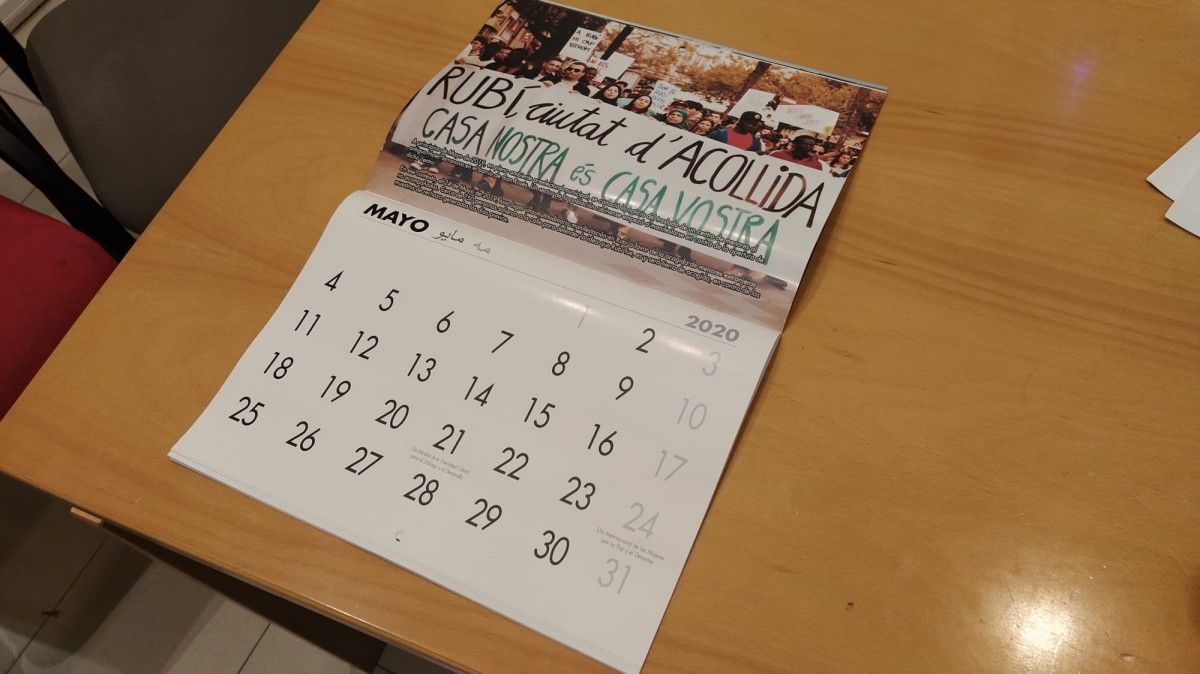 Els calendaris de Rubí Acull pel 2020 ja es poden trobar al CRAC